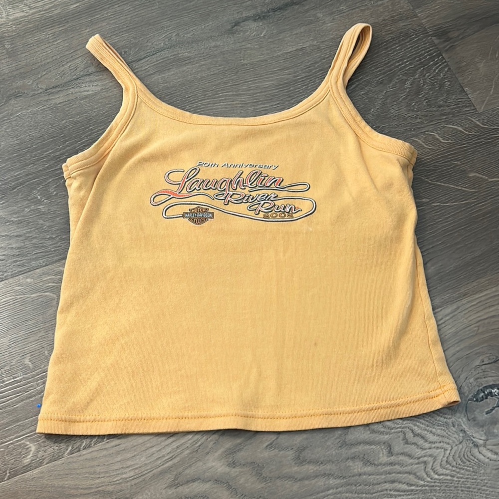 Vintage Harley Davidson Tank